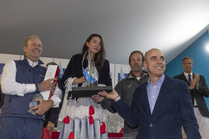7 10 2018 Saint-Tropez (FRA,83), LEs Voiles de Saint-Tropez 2018, jour 8, prize giving