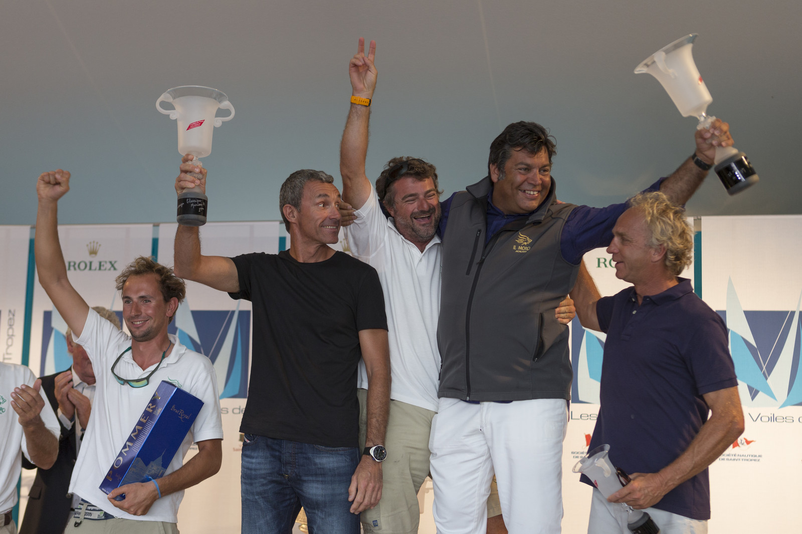 05 10 2014, Saint-Tropez (FRA,83), Voiles de Saint-Tropez 2014, Day 8, Prizegiving