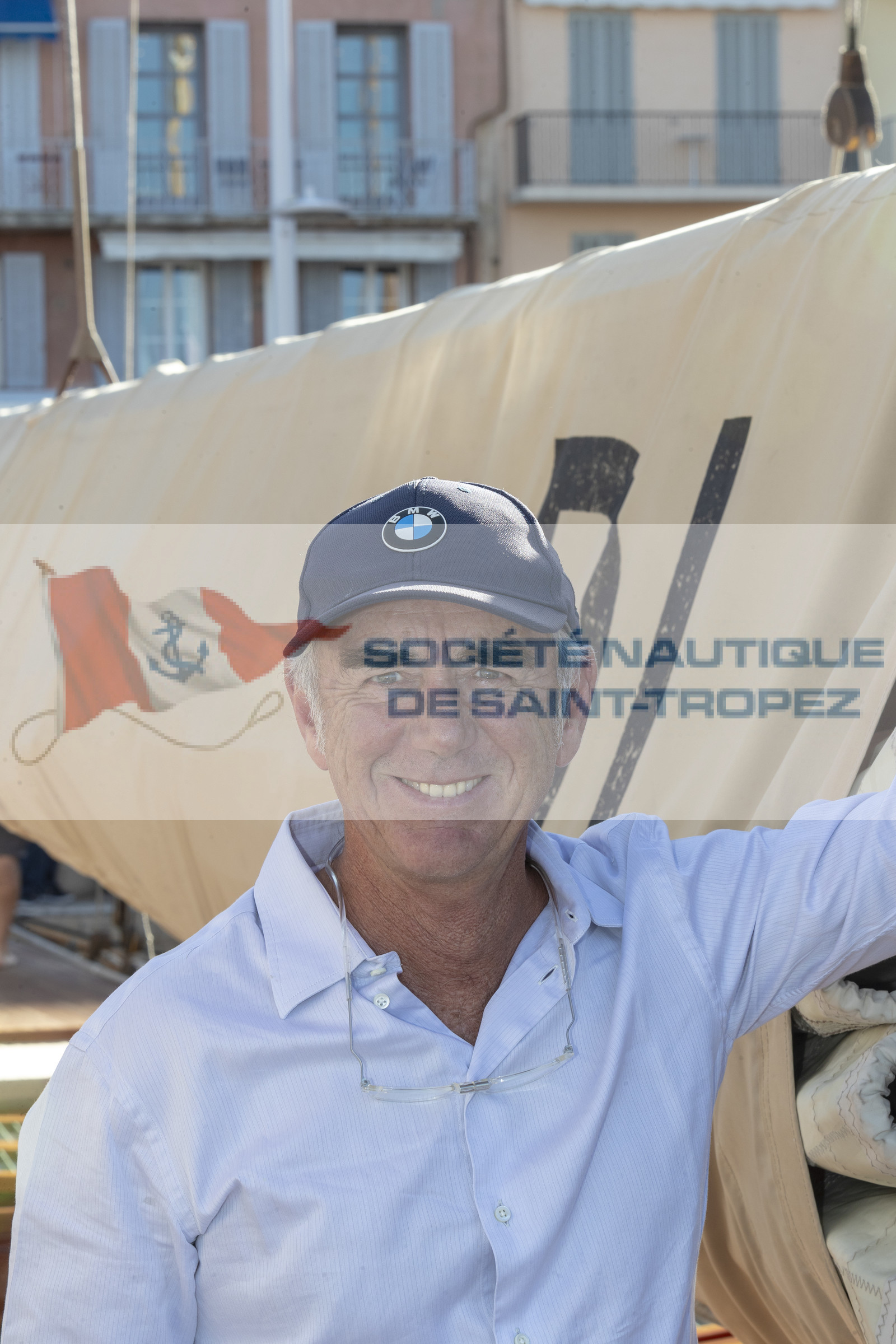 04 10 2019, Saint-Tropez (FRA,83), Les Voiles de Saint-Tropez 2019, day 5, Loic Peyron, (BMW Ambassador) 04 10 2019, Saint-Tropez (FRA,83), Les Voiles de Saint-Tropez 2019, day 5, Loic Peyron, (BMW Ambassador)