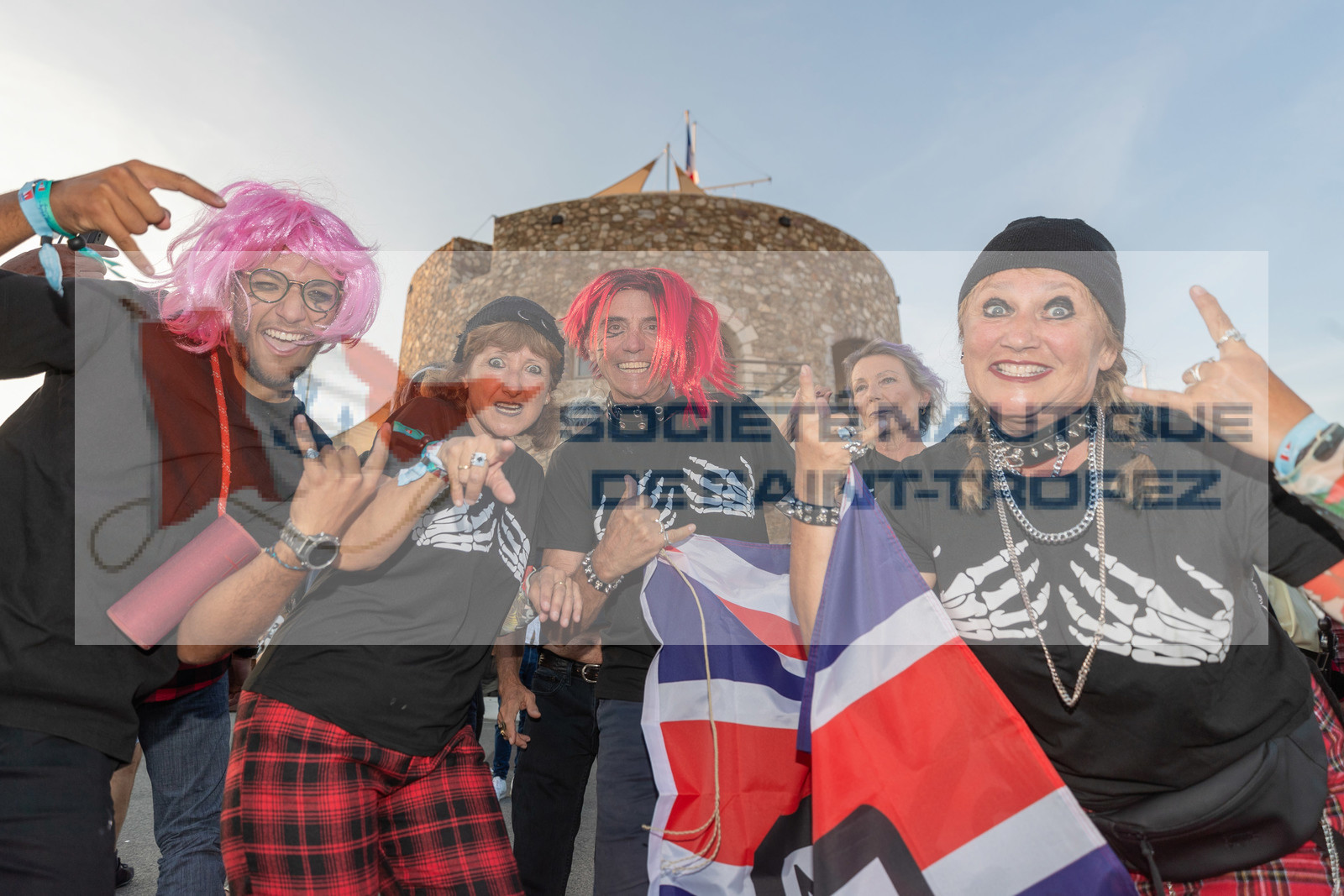 05 10 2023, Saint-Tropez (FRA,83), Les Voiles de Saint-Tropez 2023, RAce Day 5, Défilé des équipages 05 10 2023, Saint-Tropez (FRA,83), Les Voiles de Saint-Tropez 2023, RAce Day 5, Défilé des équipages