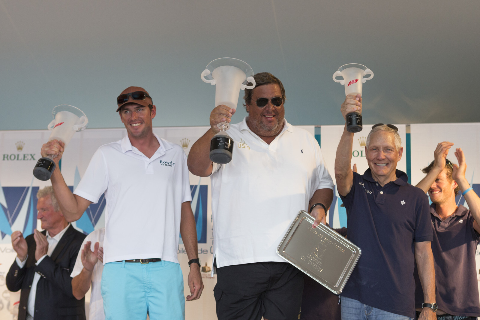 05 10 2014, Saint-Tropez (FRA,83), Voiles de Saint-Tropez 2014, Day 8, Prizegiving 05 10 2014, Saint-Tropez (FRA,83), Voiles de Saint-Tropez 2014, Day 8, Prizegiving