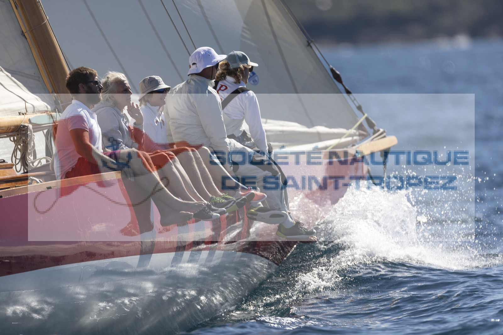 26 09 2020, Saint-Tropez (FRA,83), Les Voiles de Saint-Tropez 2020, Day 1, Training, Finish Yacht Club de France Cup Cannes - Saint-Tropez