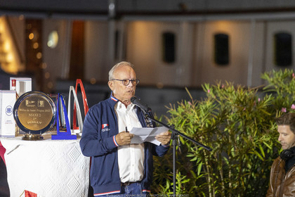 02 10 2022, Saint-Tropez (FRA,83), Voiles de Saint-Tropez 2022,  prizegiving
