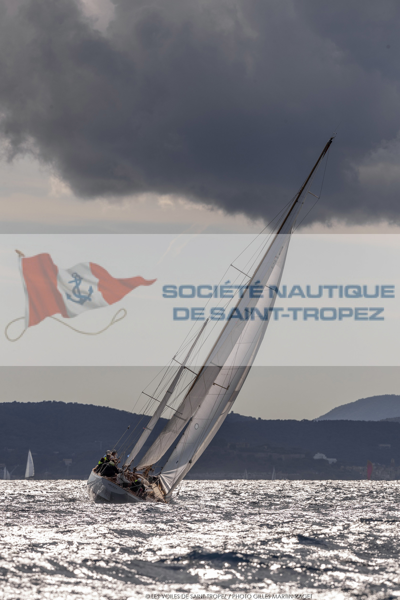25 09 2022, Saint-Tropez (FRA, 83), Les Voiles de Saint-Tropez 2022, Arrivée des bateaux et de la Coupe d'Automne du Yacht Club de France 25 09 2022, Saint-Tropez (FRA, 83), Les Voiles de Saint-Tropez 2022, Arrivée des bateaux et de la Coupe d'Automne du Yacht Club de France