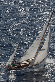 03 10 2023, Saint-Tropez (FRA,83), Les Voiles de Saint-Tropez 2023, Race Day 3, Trophée Rolex, Stormy Weather