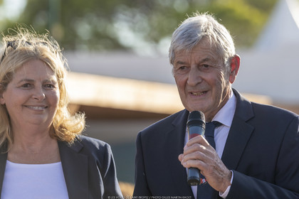 25 09 2022, Saint-Tropez (FRA, 83), Les Voiles de Saint-Tropez 2022, Arrivée des bateaux et de la Coupe d'Automne du Yacht Club de France, Mme Siri, P. Roison