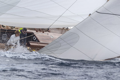 25 09 2022, Saint-Tropez (FRA, 83), Les Voiles de Saint-Tropez 2022, Arrivée des bateaux et de la Coupe d'Automne du Yacht Club de France