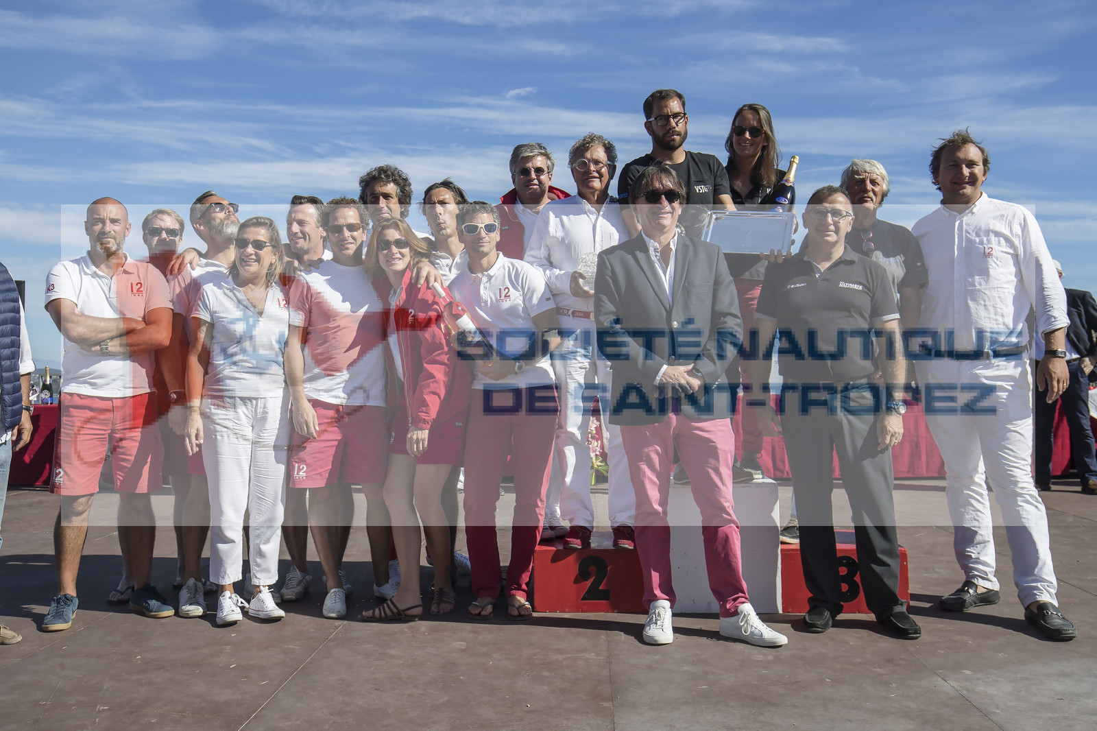 06 10 2017, Saint-Tropez (FRA,83), Les Voiles de Saint-Tropez 2017, jour , Remise des prix 06 10 2017, Saint-Tropez (FRA,83), Les Voiles de Saint-Tropez 2017, jour , Remise des prix