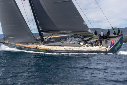 02 10 2022, Saint-Tropez (FRA,83), Voiles de Saint-Tropez 2022,  entraînement des maxis