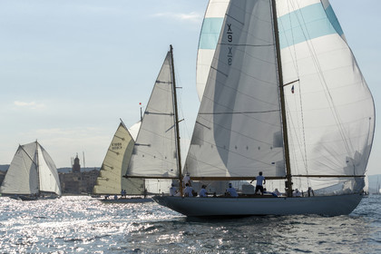 30 09 2018, Saint-Tropez (FRA, 83), Les Voiles de Saint-Tropez 2018, arrivée de Cannes-Saint-Tropez, Coupe du Yacht Club de France