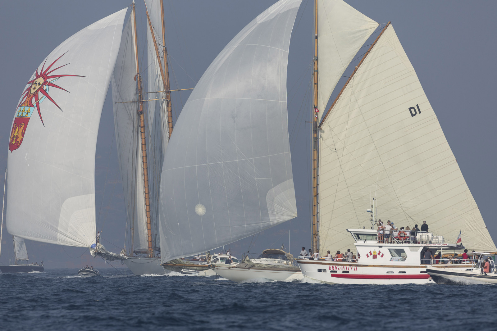 28 09 2014, Saint-Tropez (FRA,83), Voiles de Saint-Tropez 2014, Coupe du Yacht Club de France, Marislka, Elena