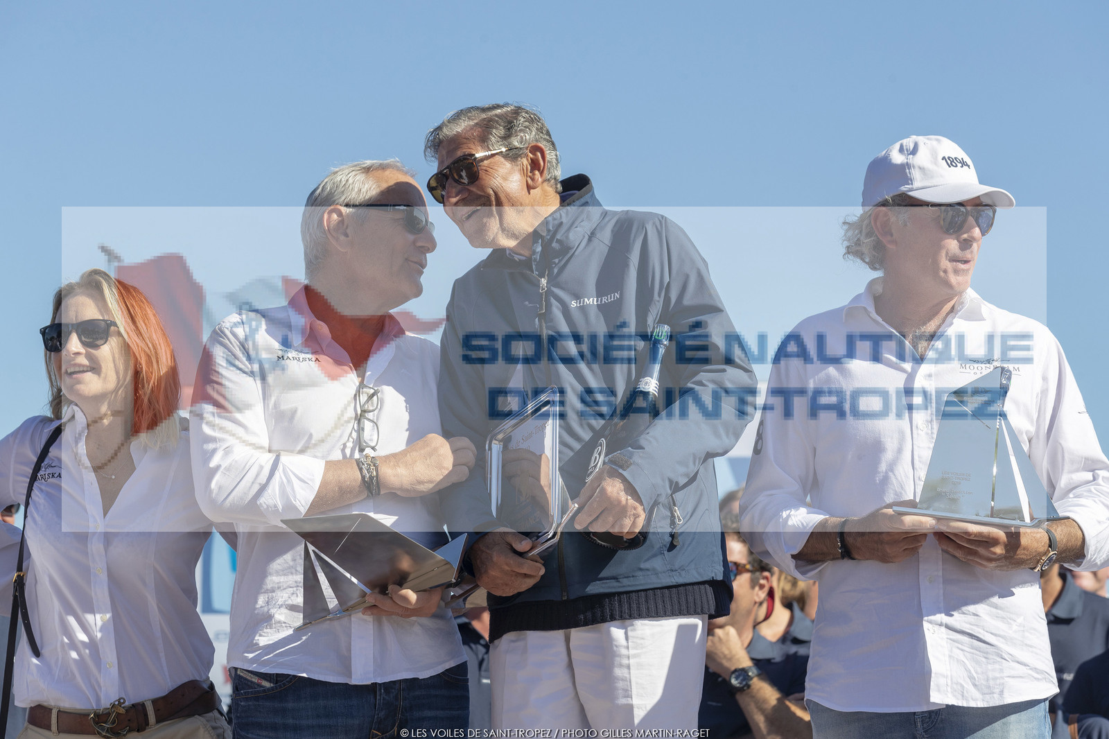 06 10 2019, Saint-Tropez (FRA,83), Les Voiles de Saint-Tropez 2019, day 7, prizegiving 06 10 2019, Saint-Tropez (FRA,83), Les Voiles de Saint-Tropez 2019, day 7, prizegiving