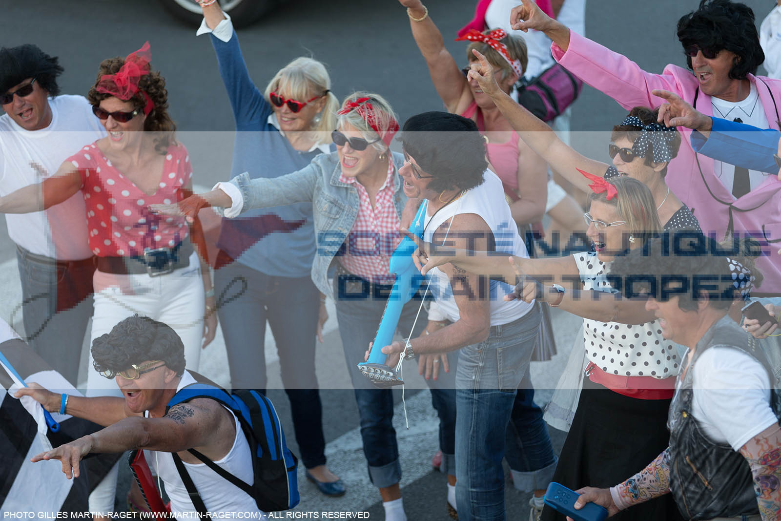 29 09 2016, Saint-Tropez (FRA,83), Voiles de Saint-Tropez 2016, Challenge Day, Crew parade 29 09 2016, Saint-Tropez (FRA,83), Voiles de Saint-Tropez 2016, Challenge Day, Crew parade