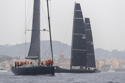 08 10 2022, Saint-Tropez (FRA,83), Voiles de Saint-Tropez 2022,  Race 4 (abandonned)