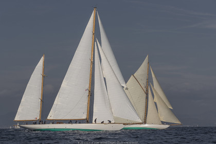 01 10 2019, Saint-Tropez (FRA,83), Les Voiles de Saint-Tropez 2019, day 2, Sumurun et Mariska