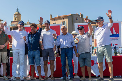 08 10 2023, Saint-Tropez (FRA,83), Les Voiles de Saint-Tropez 2023, Prizegiving classics and moderns