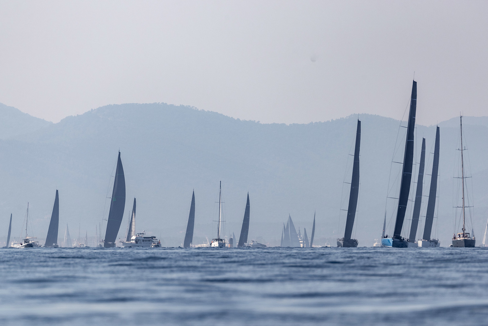 30 09 2023, Saint-Tropez (FRA,83), Les Voiles de Saint-Tropez 2023, Race day 1 for Maxi Yachts 30 09 2023, Saint-Tropez (FRA,83), Les Voiles de Saint-Tropez 2023, Race day 1 for Maxi Yachts