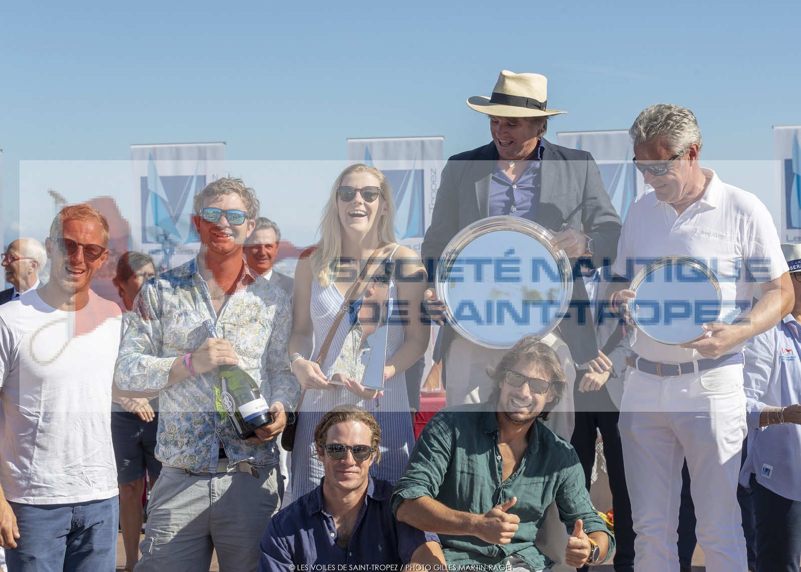 06 10 2019, Saint-Tropez (FRA,83), Les Voiles de Saint-Tropez 2019, day 7, prizegiving 06 10 2019, Saint-Tropez (FRA,83), Les Voiles de Saint-Tropez 2019, day 7, prizegiving