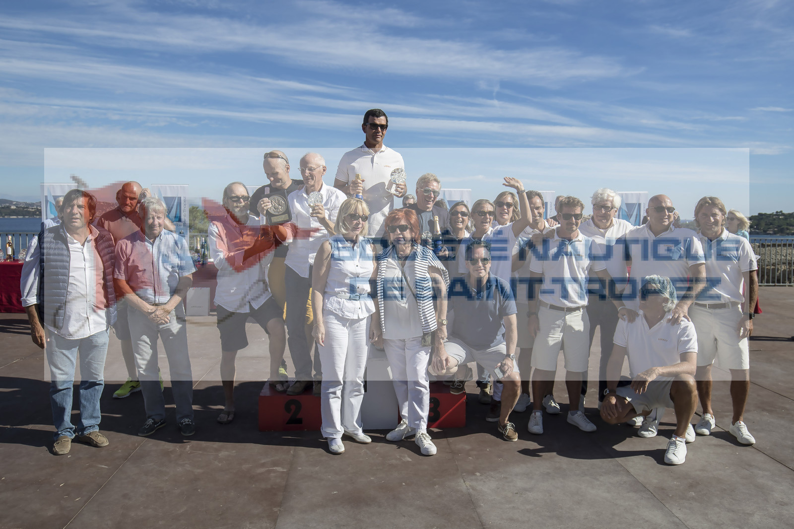 06 10 2017, Saint-Tropez (FRA,83), Les Voiles de Saint-Tropez 2017, jour , Remise des prix 06 10 2017, Saint-Tropez (FRA,83), Les Voiles de Saint-Tropez 2017, jour , Remise des prix