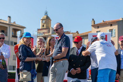 08 10 2023, Saint-Tropez (FRA,83), Les Voiles de Saint-Tropez 2023, Prizegiving classics and moderns