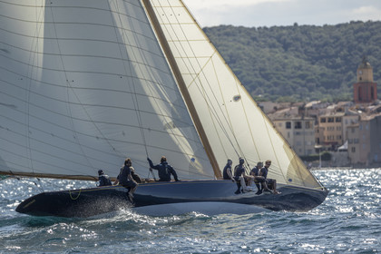 26 09 2020, Saint-Tropez (FRA,83), Les Voiles de Saint-Tropez 2020, Day 1, Training, Finish Yacht Club de France Cup Cannes - Saint-Tropez