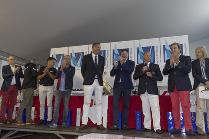 7 10 2018 Saint-Tropez (FRA,83), LEs Voiles de Saint-Tropez 2018, jour 8, prize giving