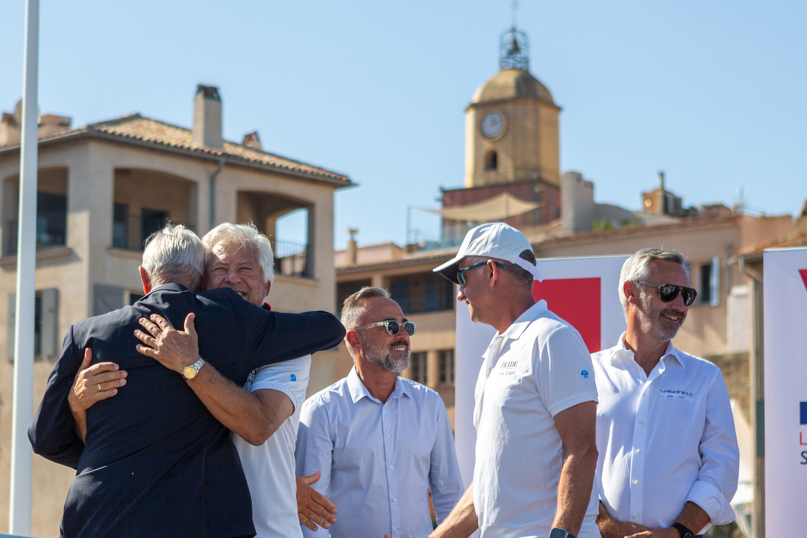 08 10 2023, Saint-Tropez (FRA,83), Les Voiles de Saint-Tropez 2023, Prizegiving classics and moderns