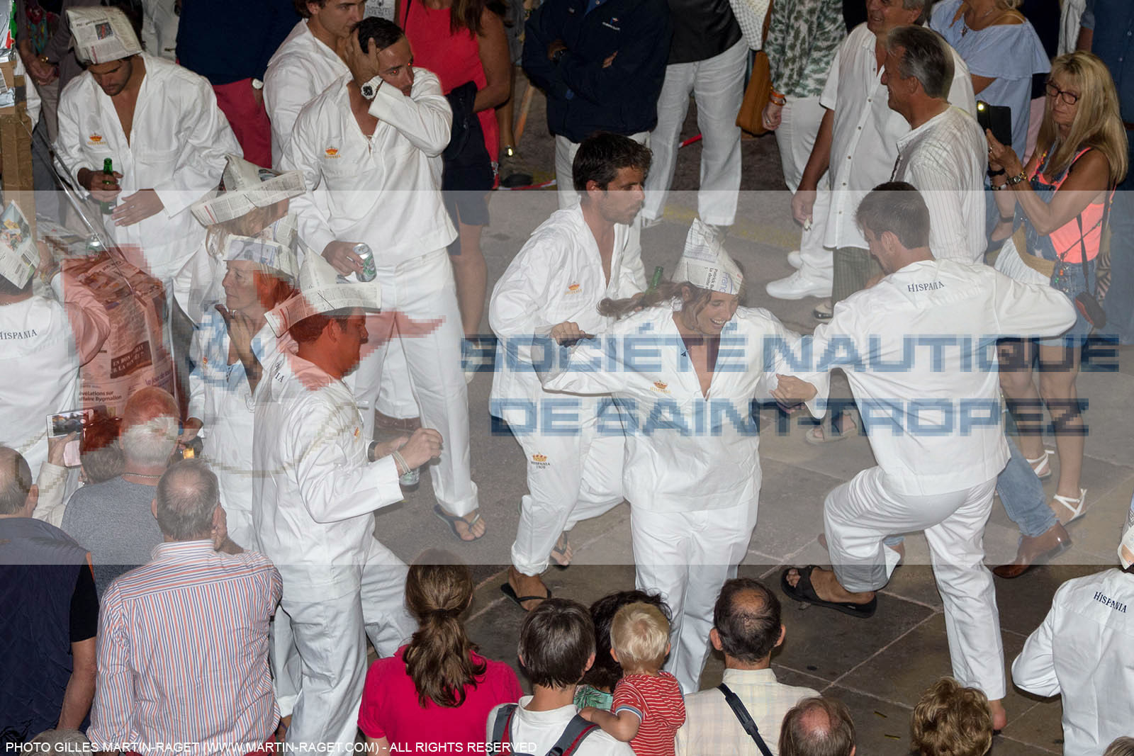 29 09 2016, Saint-Tropez (FRA,83), Voiles de Saint-Tropez 2016, Challenge Day, Crew parade