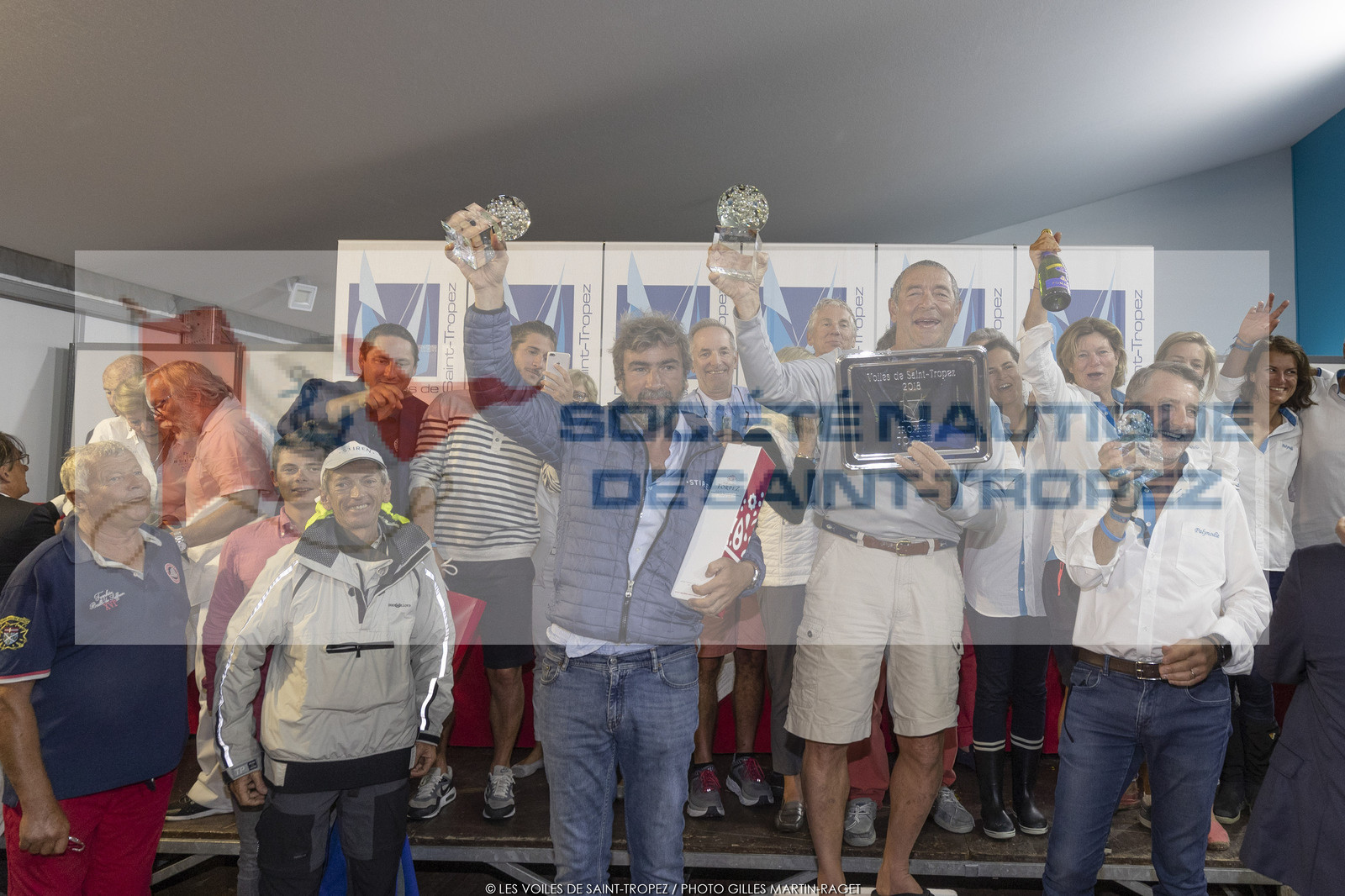7 10 2018 Saint-Tropez (FRA,83), LEs Voiles de Saint-Tropez 2018, jour 8, prize giving