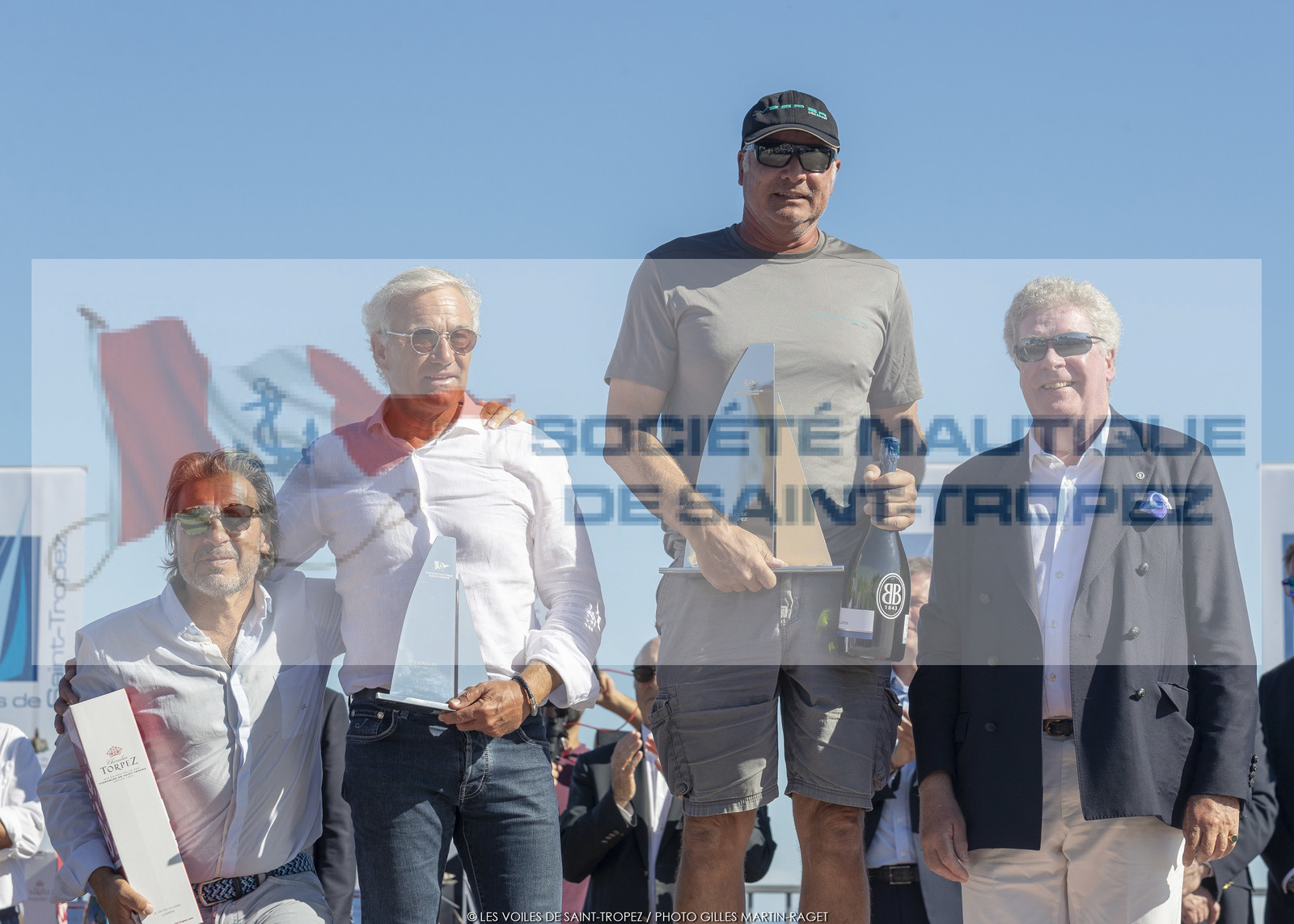 06 10 2019, Saint-Tropez (FRA,83), Les Voiles de Saint-Tropez 2019, day 7, prizegiving 06 10 2019, Saint-Tropez (FRA,83), Les Voiles de Saint-Tropez 2019, day 7, prizegiving
