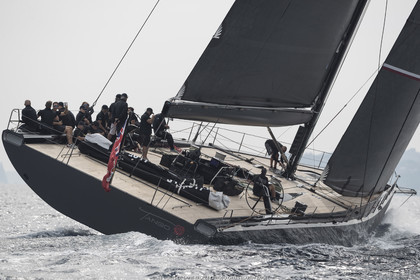 30 09 2017, Saint-Tropez (FRA,83), Les Voiles de Saint-Tropez 2017, entrainements libres, new Wallycento Tango