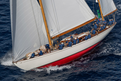 03 10 2023, Saint-Tropez (FRA,83), Les Voiles de Saint-Tropez 2023, Race Day 3, Trophée Rolex, Baruna