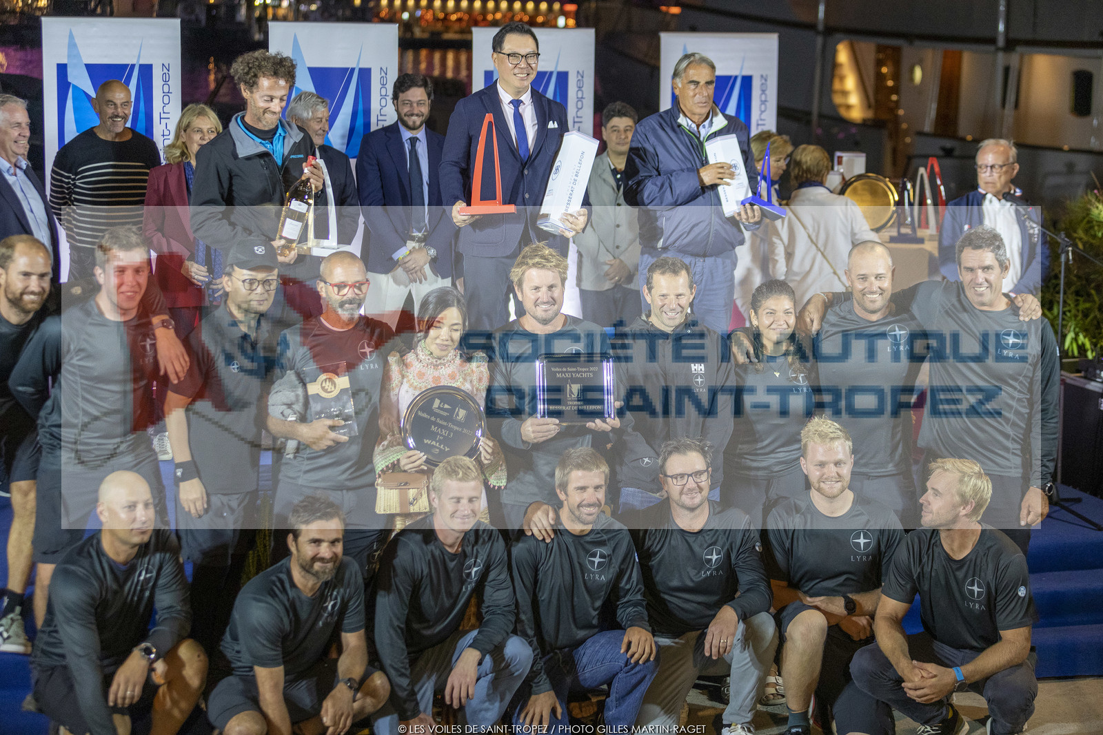 02 10 2022, Saint-Tropez (FRA,83), Voiles de Saint-Tropez 2022,  prizegiving