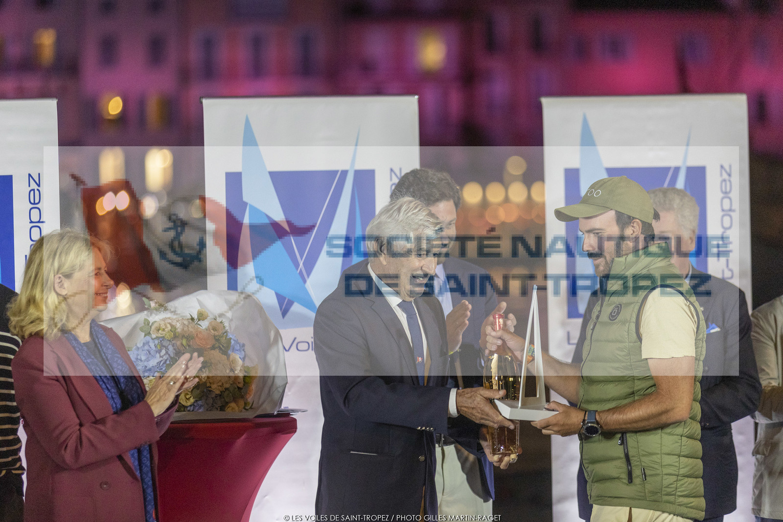 02 10 2022, Saint-Tropez (FRA,83), Voiles de Saint-Tropez 2022,  prizegiving