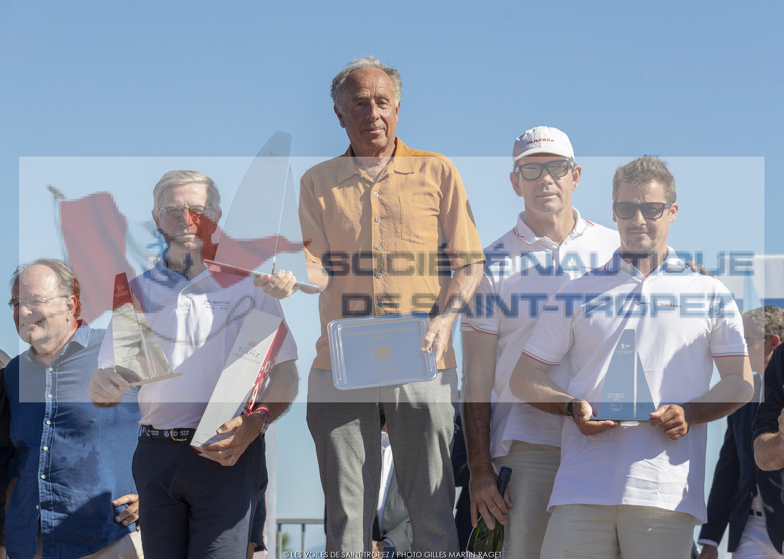 06 10 2019, Saint-Tropez (FRA,83), Les Voiles de Saint-Tropez 2019, day 7, prizegiving 06 10 2019, Saint-Tropez (FRA,83), Les Voiles de Saint-Tropez 2019, day 7, prizegiving