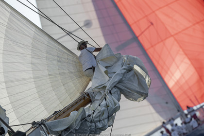 30 09 2018, Saint-Tropez (FRA, 83), Les Voiles de Saint-Tropez 2018, arrivée de Cannes-Saint-Tropez, Coupe du Yacht Club de France