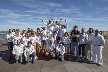 06 10 2017, Saint-Tropez (FRA,83), Les Voiles de Saint-Tropez 2017, jour , Remise des prix