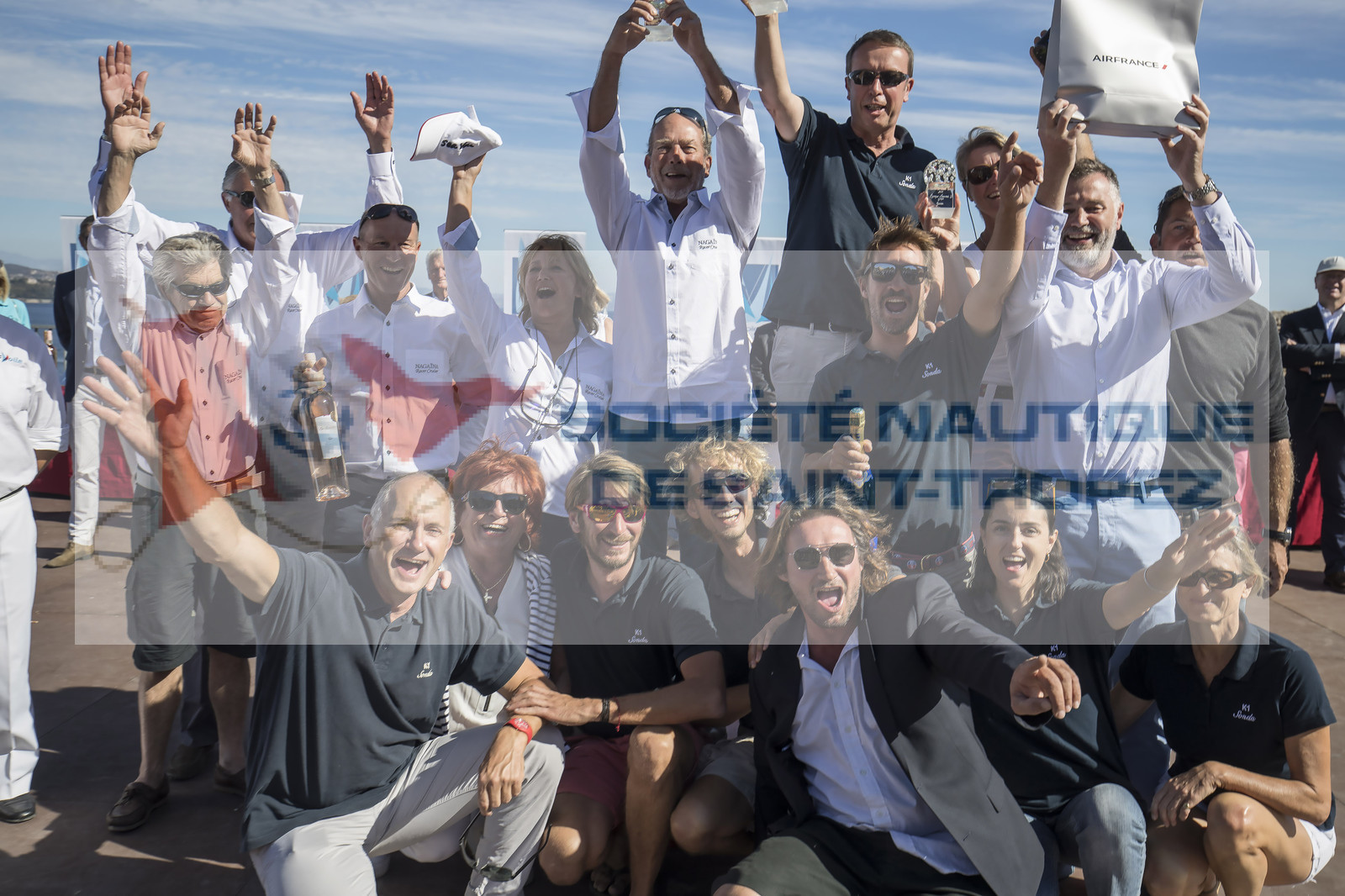06 10 2017, Saint-Tropez (FRA,83), Les Voiles de Saint-Tropez 2017, jour , Remise des prix 06 10 2017, Saint-Tropez (FRA,83), Les Voiles de Saint-Tropez 2017, jour , Remise des prix