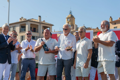 08 10 2023, Saint-Tropez (FRA,83), Les Voiles de Saint-Tropez 2023, Prizegiving classics and moderns