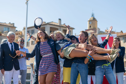 08 10 2023, Saint-Tropez (FRA,83), Les Voiles de Saint-Tropez 2023, Prizegiving classics and moderns