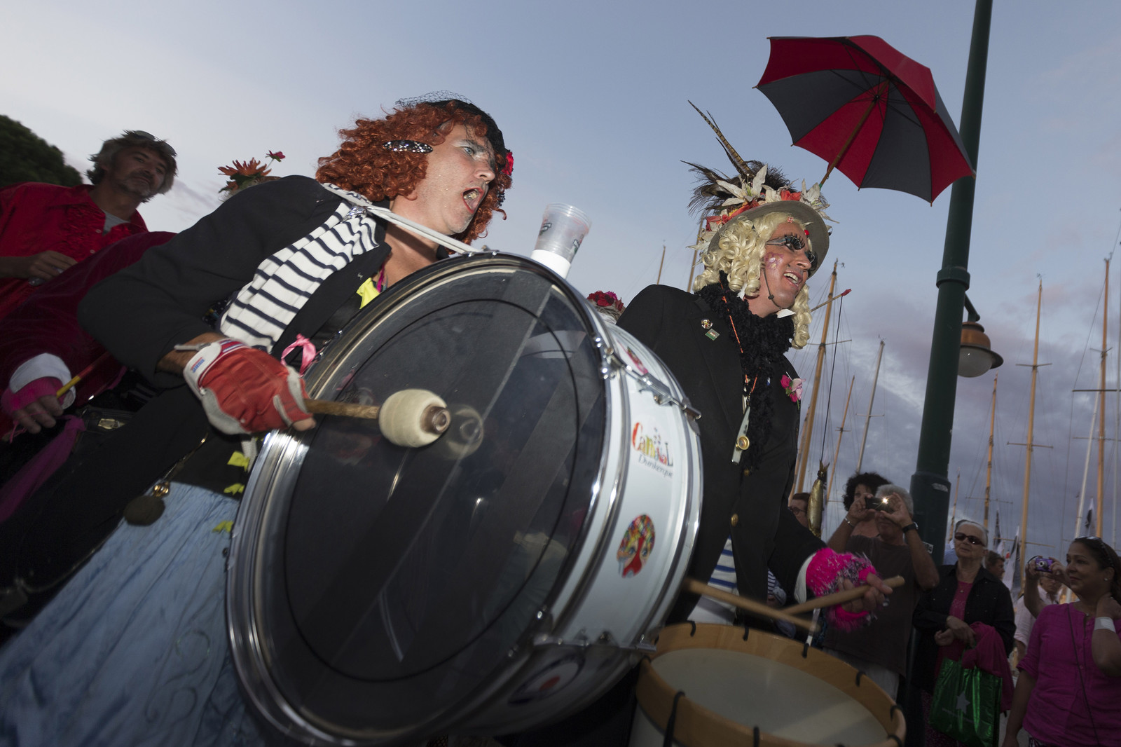 02 10 2014, Saint-Tropez (FRA,83), Voiles de Saint-Tropez 2014, Day 4, défilé des équipages   crew parade 02 10 2014, Saint-Tropez (FRA,83), Voiles de Saint-Tropez 2014, Day 4, défilé des équipages   crew parade