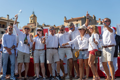 08 10 2023, Saint-Tropez (FRA,83), Les Voiles de Saint-Tropez 2023, Prizegiving classics and moderns