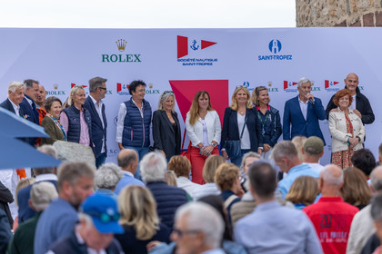 28 09 2025, Saint-Tropez (FRA), Les Voiles de Saint-Tropez 2025, Last training day and village opening