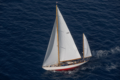 03 10 2023, Saint-Tropez (FRA,83), Les Voiles de Saint-Tropez 2023, Race Day 3, Trophée Rolex, Baruna