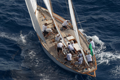 03 10 2023, Saint-Tropez (FRA,83), Les Voiles de Saint-Tropez 2023, Race Day 3, Trophée Rolex, Hermitage