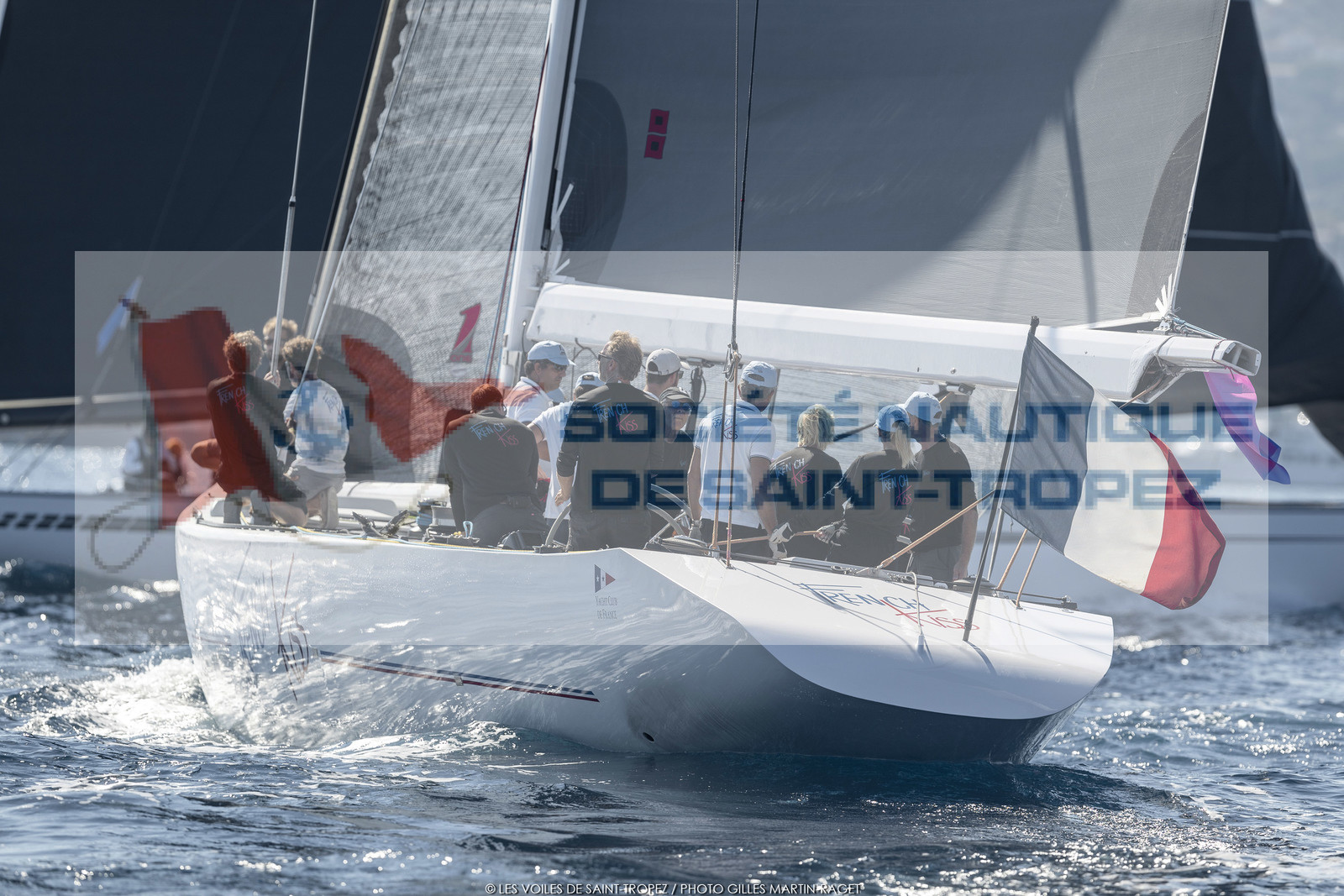 06 10 2022, Saint-Tropez (FRA,83), Voiles de Saint-Tropez 2022,  Maxis Club 55 Cupentre les deux Wallycento Magic Carpet Cubed et Tango, défi French Kiss vs Kiwi Magic 06 10 2022, Saint-Tropez (FRA,83), Voiles de Saint-Tropez 2022,  Maxis Club 55 Cupentre les deux Wallycento Magic Carpet Cubed et Tango, défi French Kiss vs Kiwi Magic