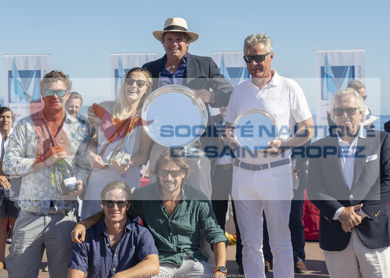 06 10 2019, Saint-Tropez (FRA,83), Les Voiles de Saint-Tropez 2019, day 7, prizegiving 06 10 2019, Saint-Tropez (FRA,83), Les Voiles de Saint-Tropez 2019, day 7, prizegiving