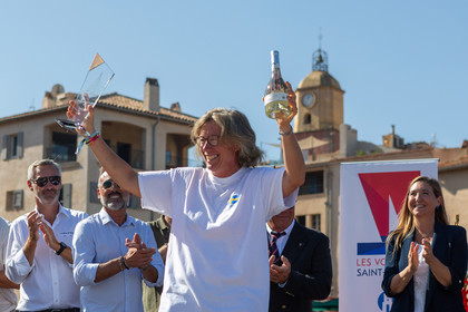 08 10 2023, Saint-Tropez (FRA,83), Les Voiles de Saint-Tropez 2023, Prizegiving classics and moderns
