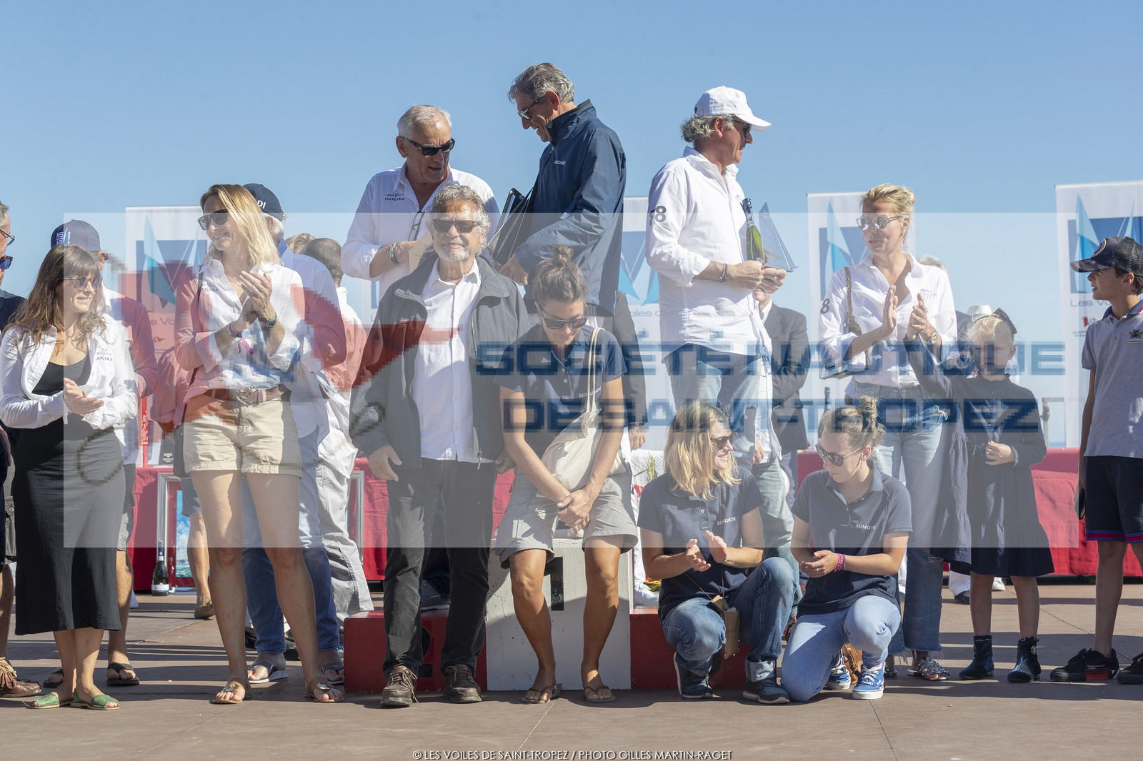 06 10 2019, Saint-Tropez (FRA,83), Les Voiles de Saint-Tropez 2019, day 7, prizegiving 06 10 2019, Saint-Tropez (FRA,83), Les Voiles de Saint-Tropez 2019, day 7, prizegiving