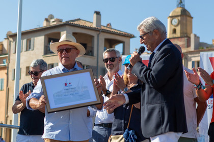 08 10 2023, Saint-Tropez (FRA,83), Les Voiles de Saint-Tropez 2023, Prizegiving classics and moderns